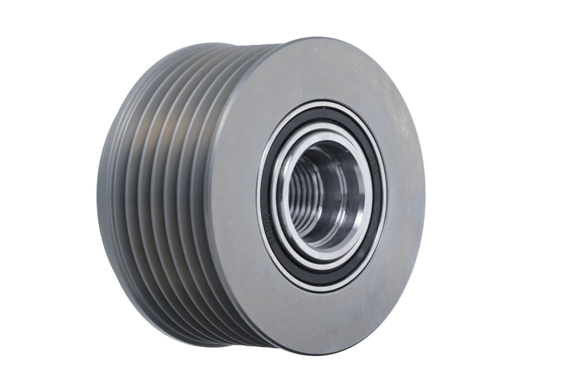 FREE WHEEL PULLEY WITH CAP